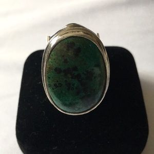 NN Malachite Sterling Silver Ring
